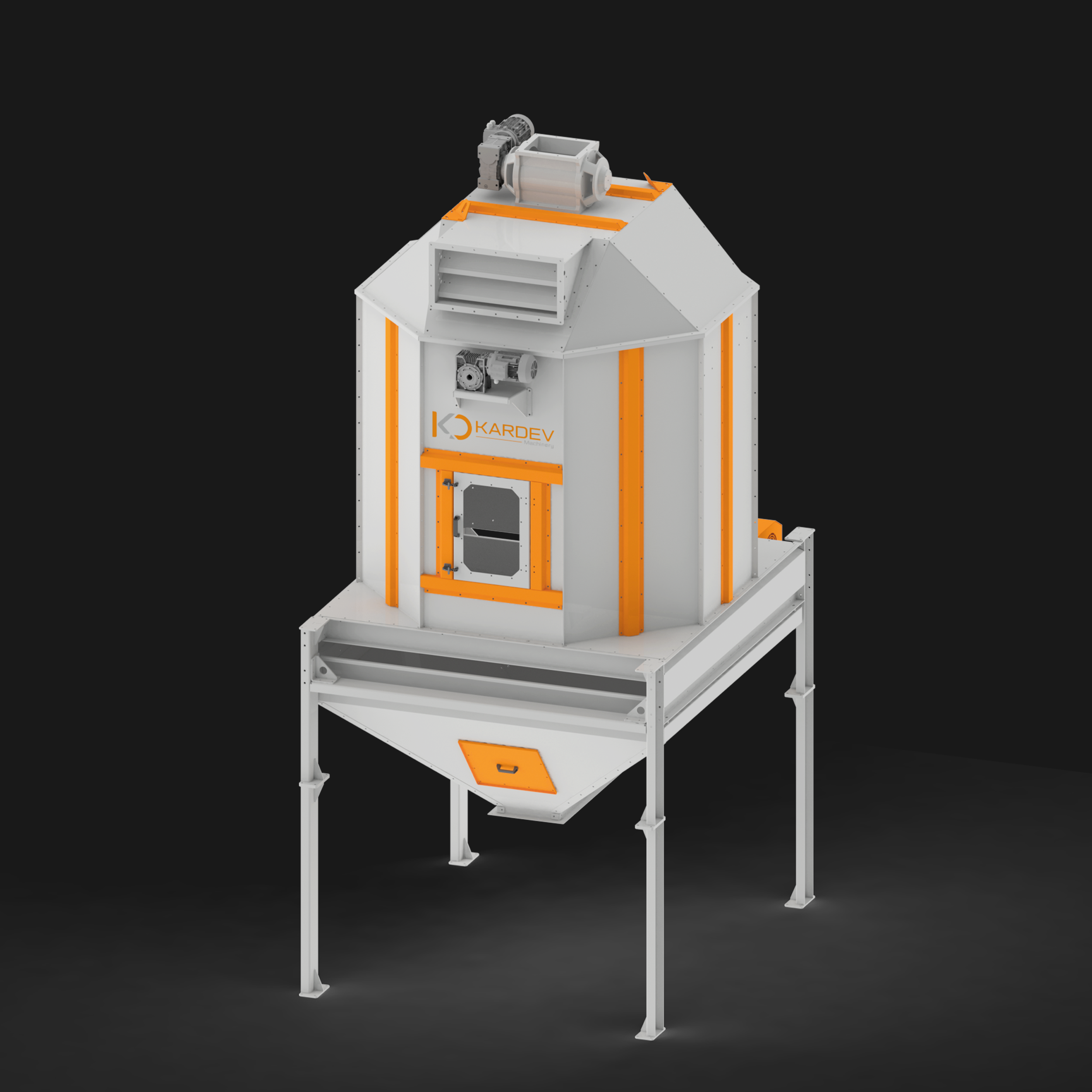 Kardev Pelet Soğutucu | Karşı Akışlı Homojen Soğutma